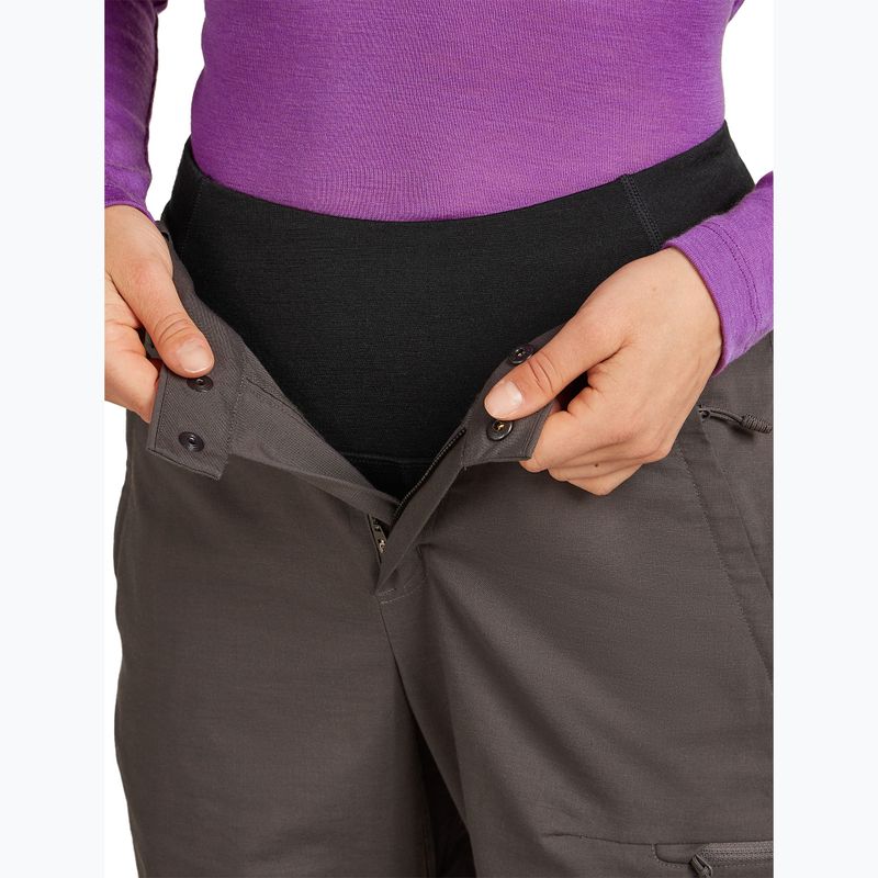 Női termikus leggings icebreaker Merino 200 Oasis High Rise fekete 5