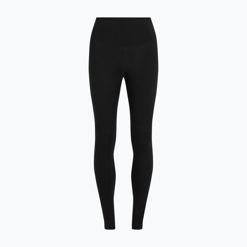 Női termikus leggings icebreaker Merino 200 Oasis High Rise fekete 6