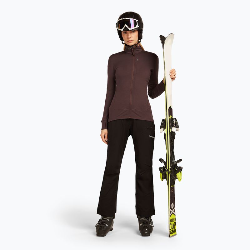 Icebreaker női Merino 260 Quantum Zip java melegítőfelső 4