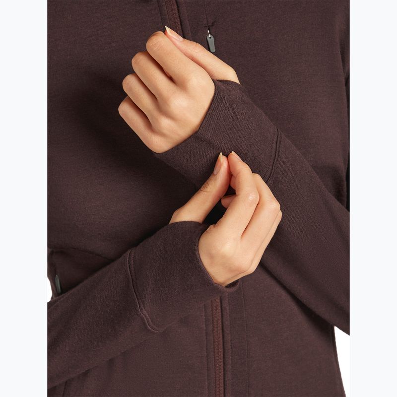 Icebreaker női Merino 260 Quantum Zip java melegítőfelső 7