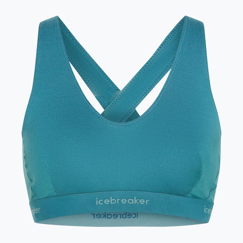 Icebreaker Merino 125 Cool-Lite Sprite Racerback topáz termál melltartó
