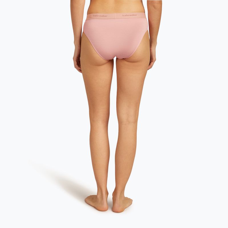 Icebreaker női termikus alsónadrág Merino 125 Cool-Lite Sprite Hipster blush 4