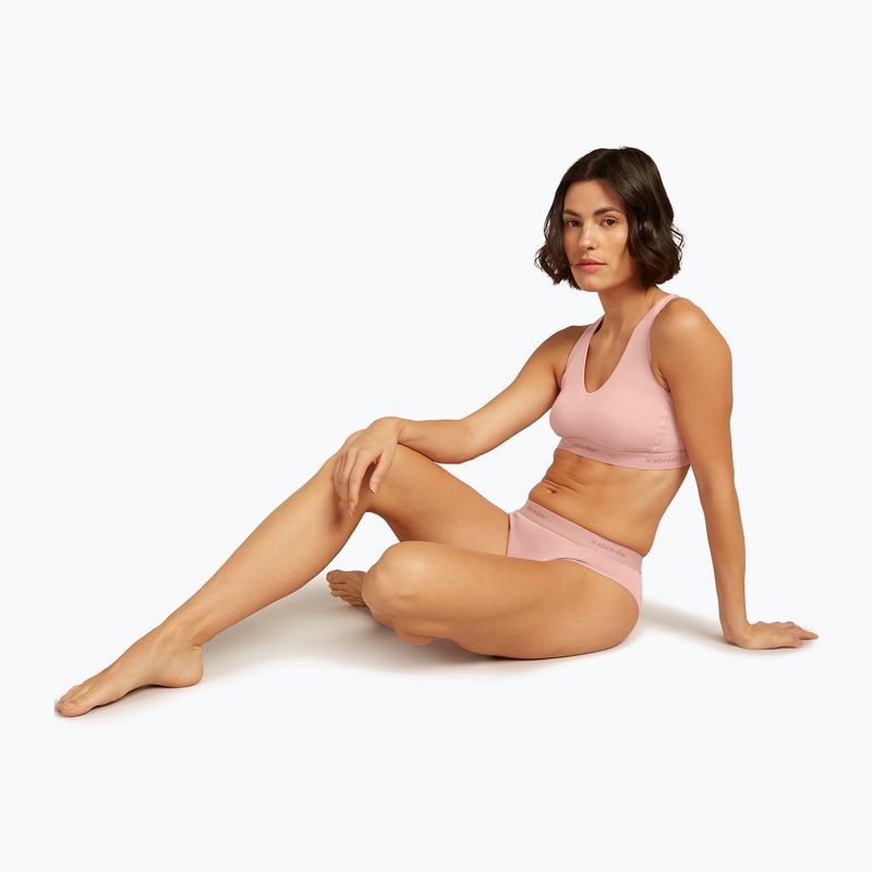 Icebreaker női termikus alsónadrág Merino 125 Cool-Lite Sprite Hipster blush 7