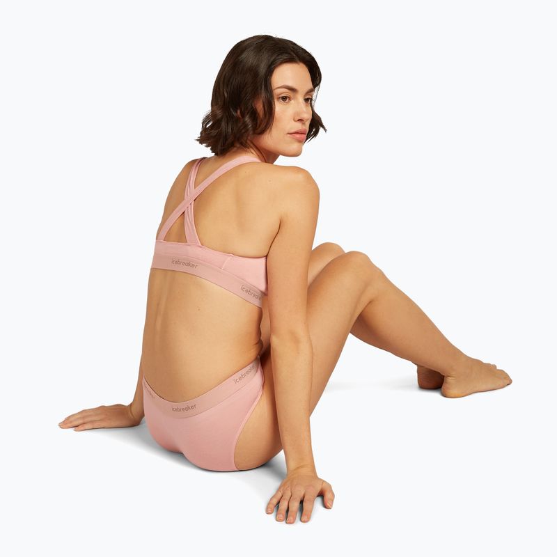 Icebreaker női termikus alsónadrág Merino 125 Cool-Lite Sprite Hipster blush 8