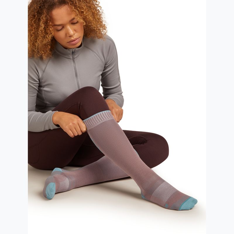 Női sízokni icebreaker Merino Ski+ Ultralight OTC summit/hydro 4