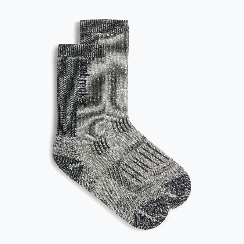 Női zokni Icebreaker Merino Hike+ Mountaineer Mid Calf jet heather/black