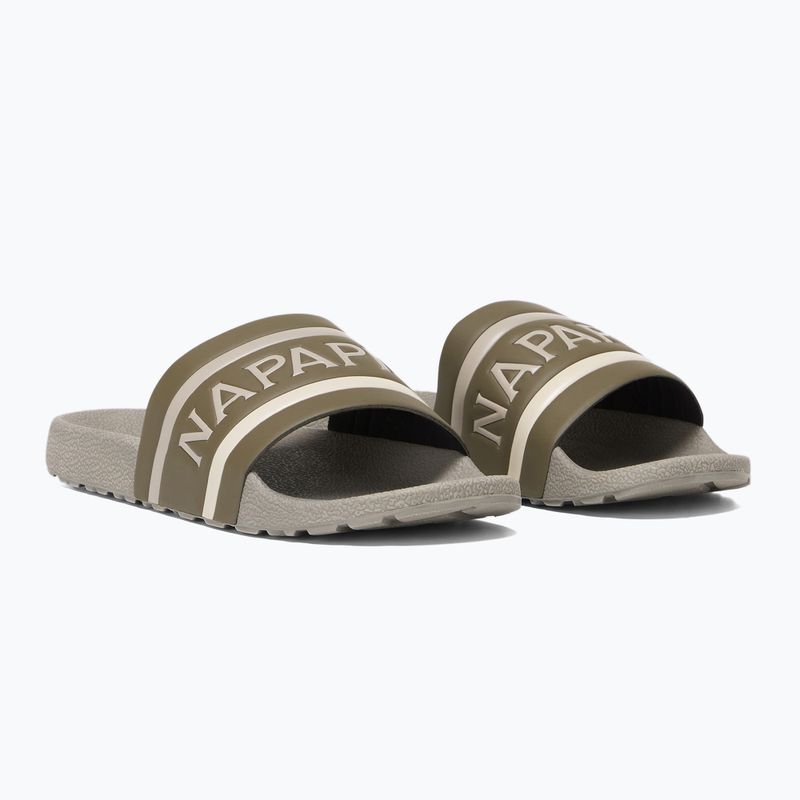 Napapijri férfi flip-flop NP0A4IQV sötét olíva 2 4