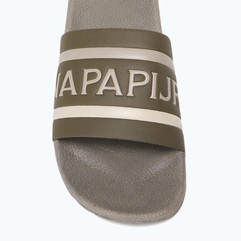 Napapijri férfi flip-flop NP0A4IQV sötét olíva 2 7