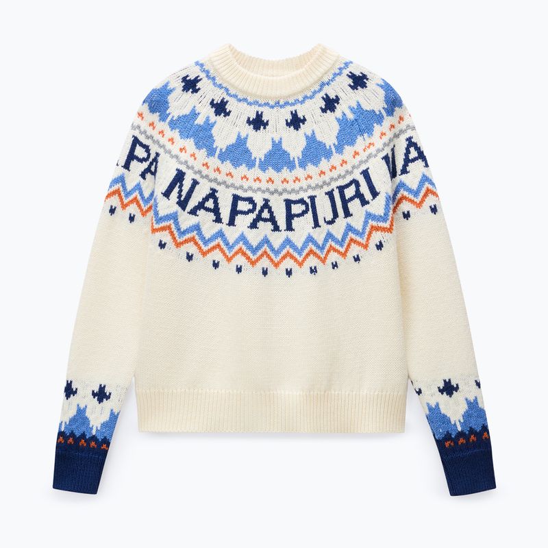 Női pulóver Napapijri D-Fiames C bézs színű dimity 6