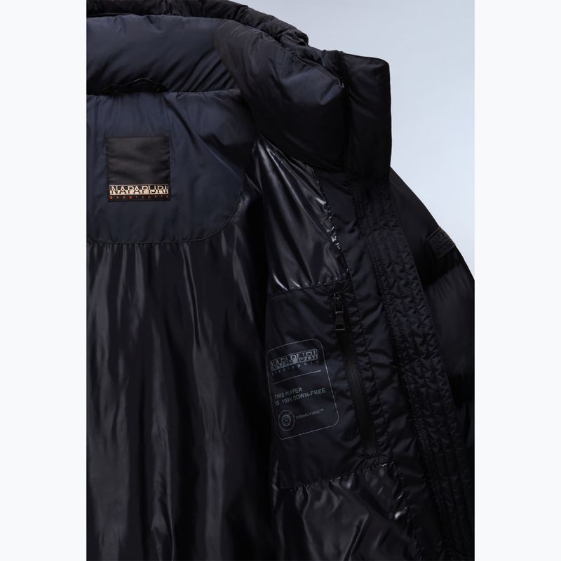 Női bélelt dzseki Napapijri A-Glane 1 fekete antracit 4