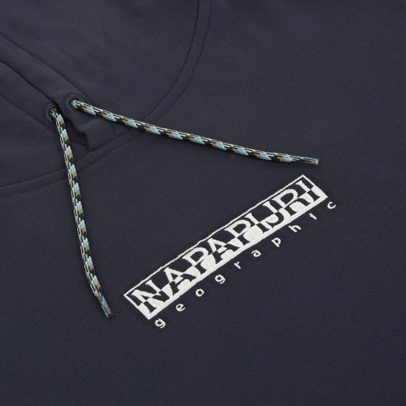 Férfi Napapijri B-Fiemme H kék tengerészkék melegítőfelső 3