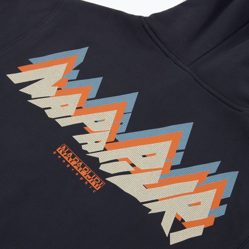 Férfi Napapijri B-Fiemme H kék tengerészkék melegítőfelső 4