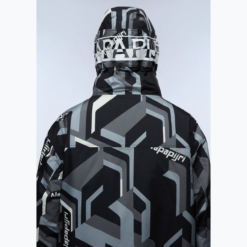 Napapijiri férfi kabát Rf Next fagyasztott tengerészkék 5