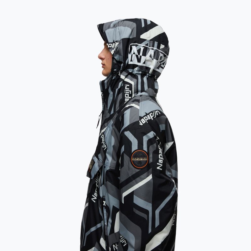 Napapijiri férfi kabát Rf Next fagyasztott tengerészkék 6