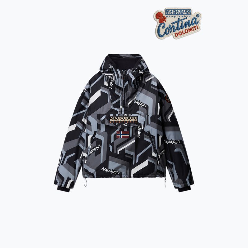 Napapijiri férfi kabát Rf Next fagyasztott tengerészkék 8