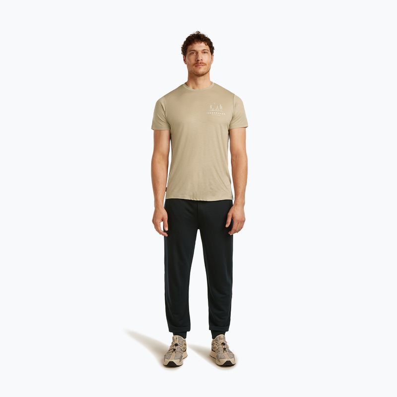 Férfi póló icebreaker Merino 150 Tech Lite Peaceful Pass Tee flagstone 2