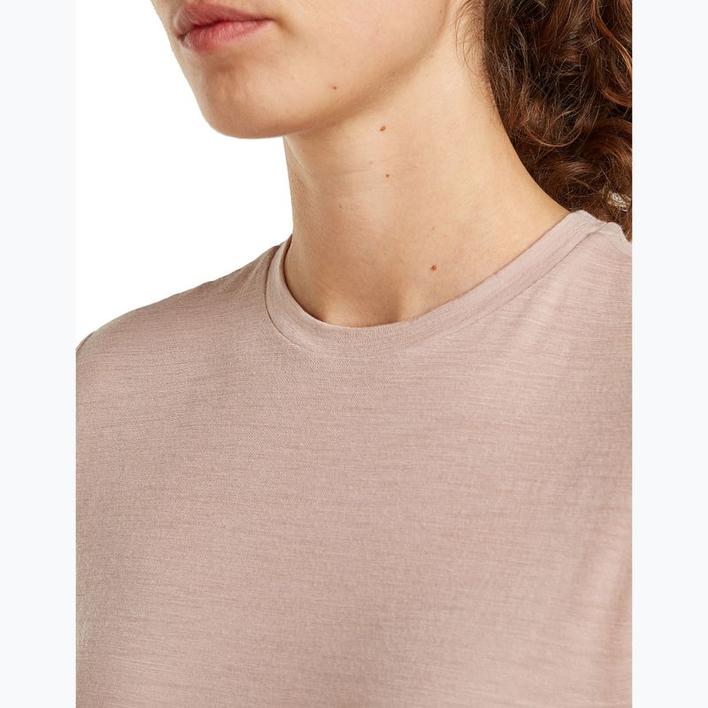 Női túrapóló icebreaker Merino 150 Tech Lite III Tee pink quartz 5