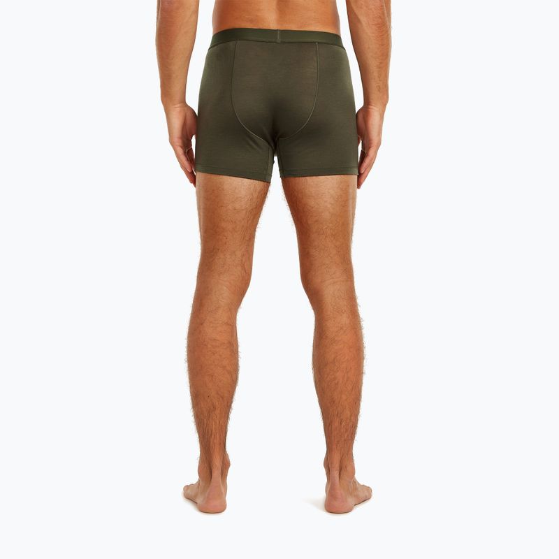 Férfi termoaktív boxeralsó Icebreaker Merino 125 Cool-Lite Anatomica dark loden 4