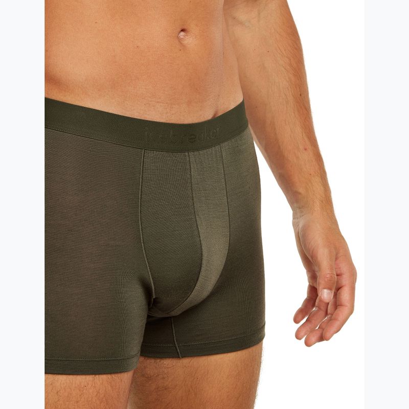 Férfi termoaktív boxeralsó Icebreaker Merino 125 Cool-Lite Anatomica dark loden 5