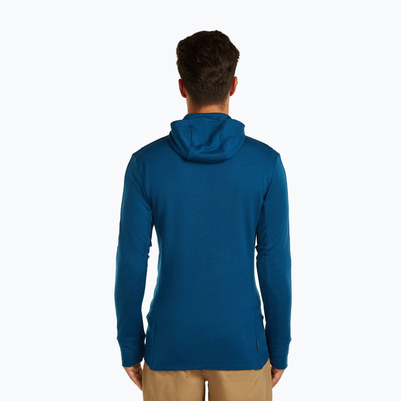 Férfi pulóver icebreaker Merino 260 Quantum IV Zip Hoodie atlantis 3