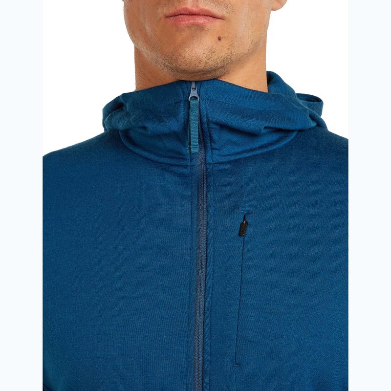 Férfi pulóver icebreaker Merino 260 Quantum IV Zip Hoodie atlantis 6