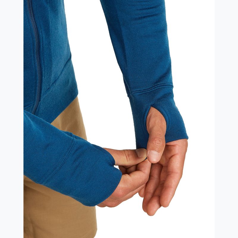 Férfi pulóver icebreaker Merino 260 Quantum IV Zip Hoodie atlantis 8