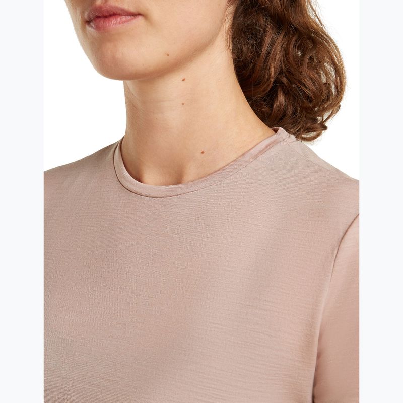 Női túrapóló icebreaker Merino 125 Cool-Lite™ Sphere III pink quartz 5