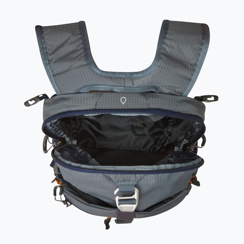 Túrahátizsák The North Face Trail Lite 12 l granite grey/summit navy/dust orange 5