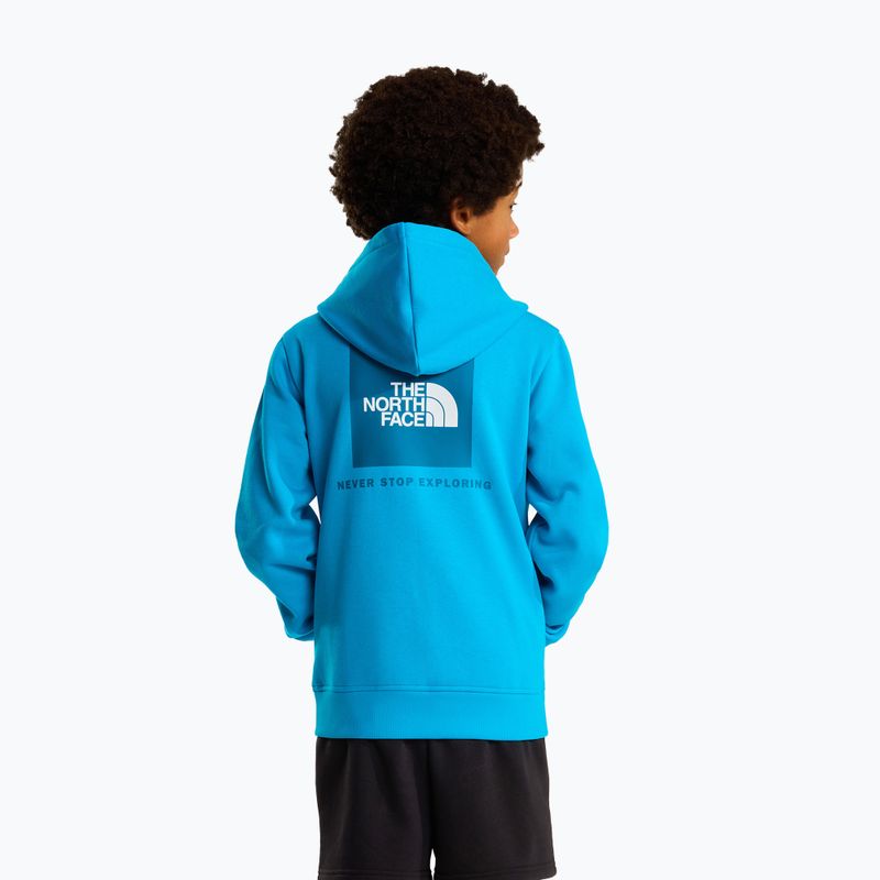 Gyerekpulóver The North Face Teen Box Nse Regular Hoodie meridian blue 3