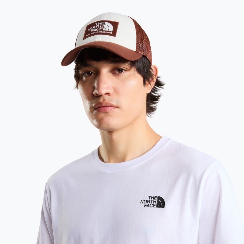 The North Face Mudder Trucker férfi baseballsapka ember soil-white dune 3