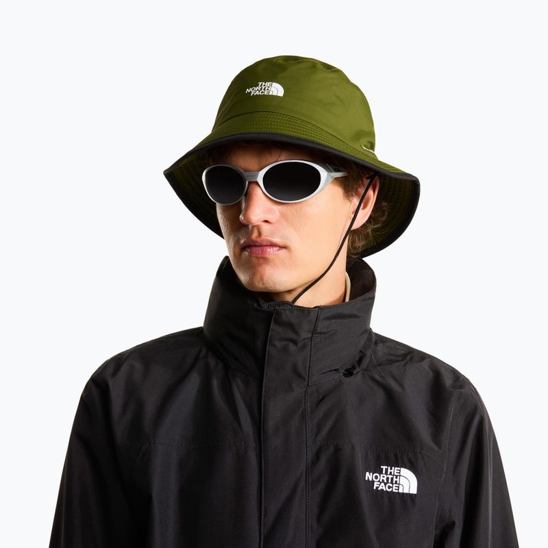 The North Face Antora Rain Bucket kalap woodland green/tnf black 6