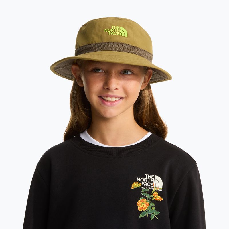 The North Face Kids Class V Rev Bucket gyerek kalap cedar logo weather topo phantom print 6