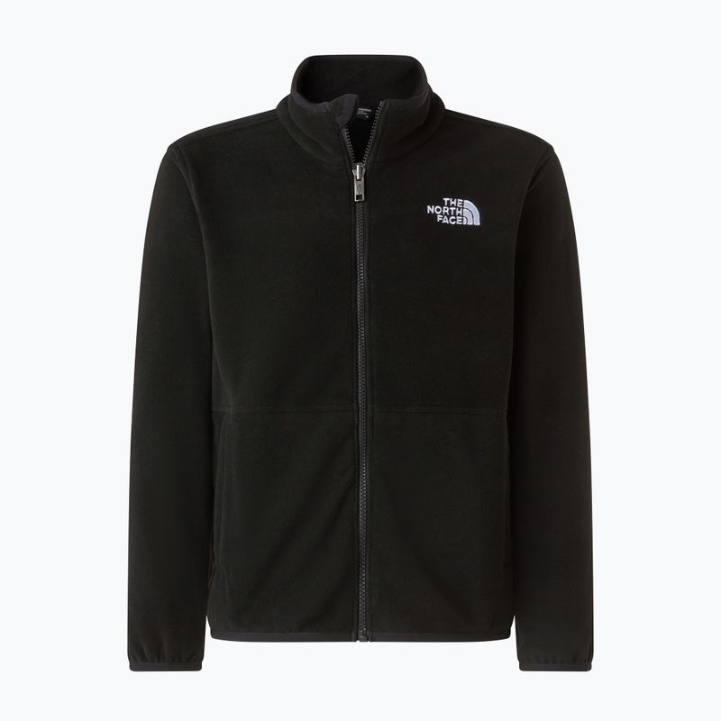 The North Face Glacier Full Zip gyerek pulóver tnf black