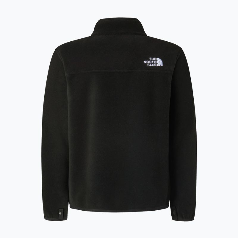The North Face Glacier Full Zip gyerek pulóver tnf black 2