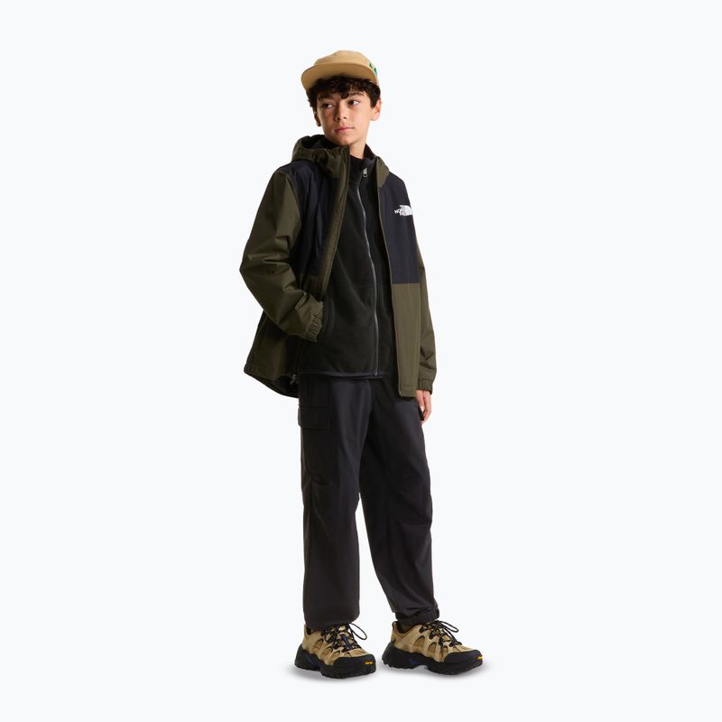 The North Face Glacier Full Zip gyerek pulóver tnf black 4