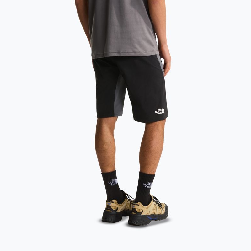 The North Face Felik Slim Tapered Short férfi trekking rövidnadrág smoked pearl/tnf black 3