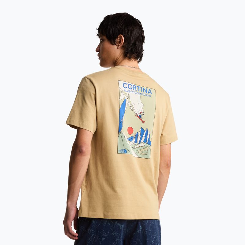 The North Face Mountain Celebration Regular férfi túrapóló khaki stone 3