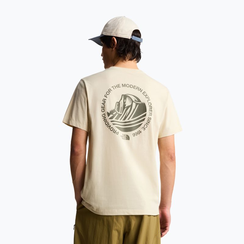 The North Face Monte Regular Graphic férfi póló desert stone 3