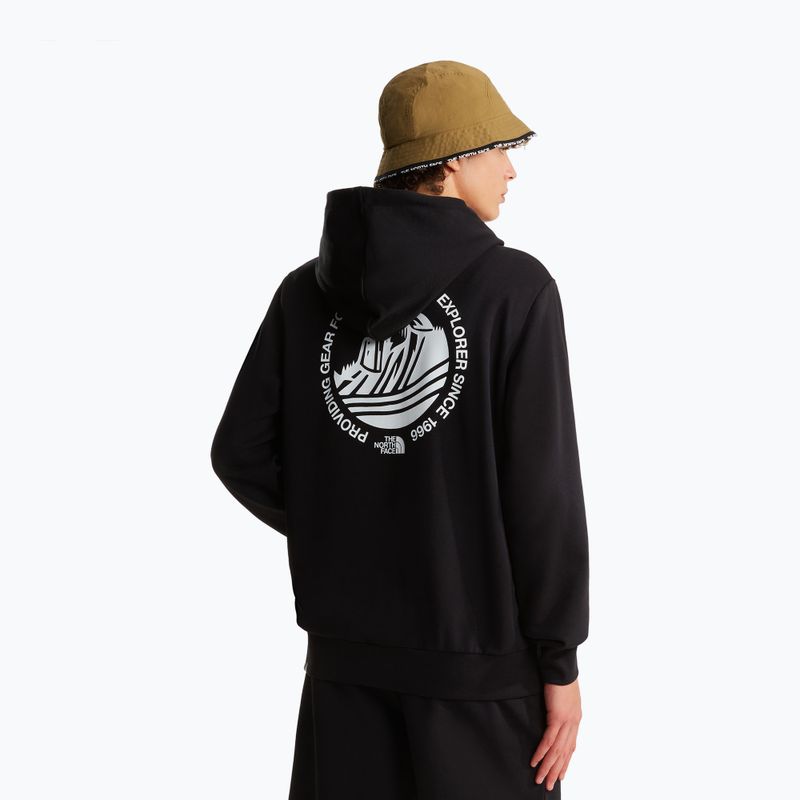 The North Face Monte Regular Hoodie Graphic férfi pulóver tnf black 3