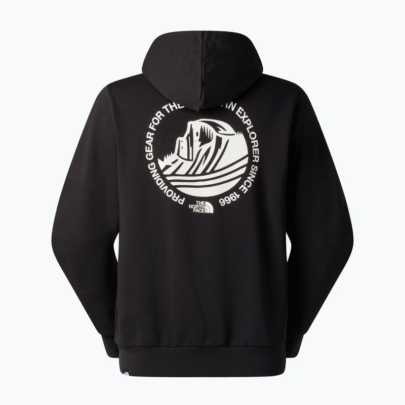 The North Face Monte Regular Hoodie Graphic férfi pulóver tnf black 6