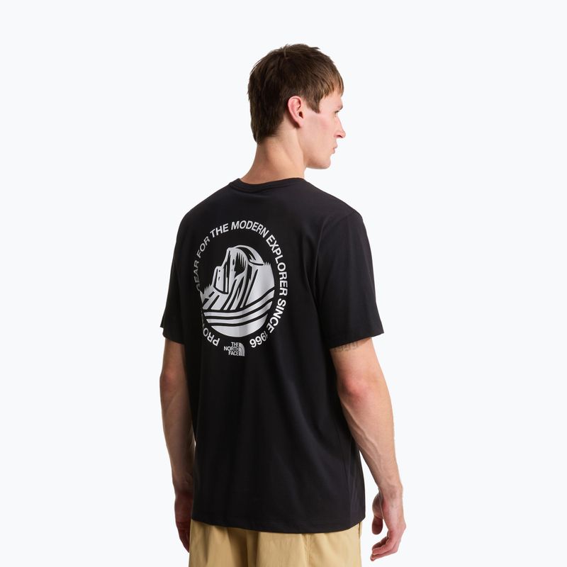 The North Face Monte Regular Graphic férfi póló tnf black 3