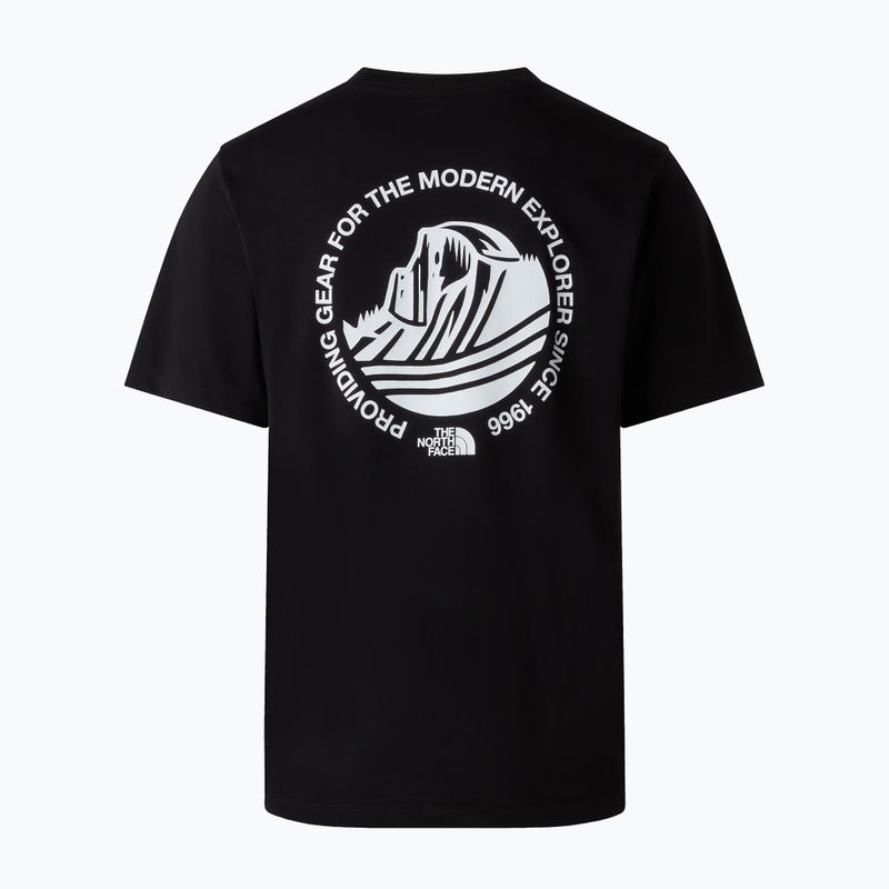 The North Face Monte Regular Graphic férfi póló tnf black 5