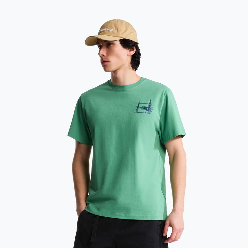 The North Face Camping Relaxed férfi póló dimmed algae