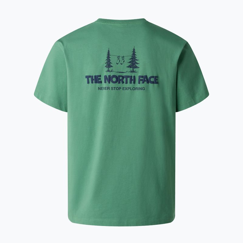 The North Face Camping Relaxed férfi póló dimmed algae 6