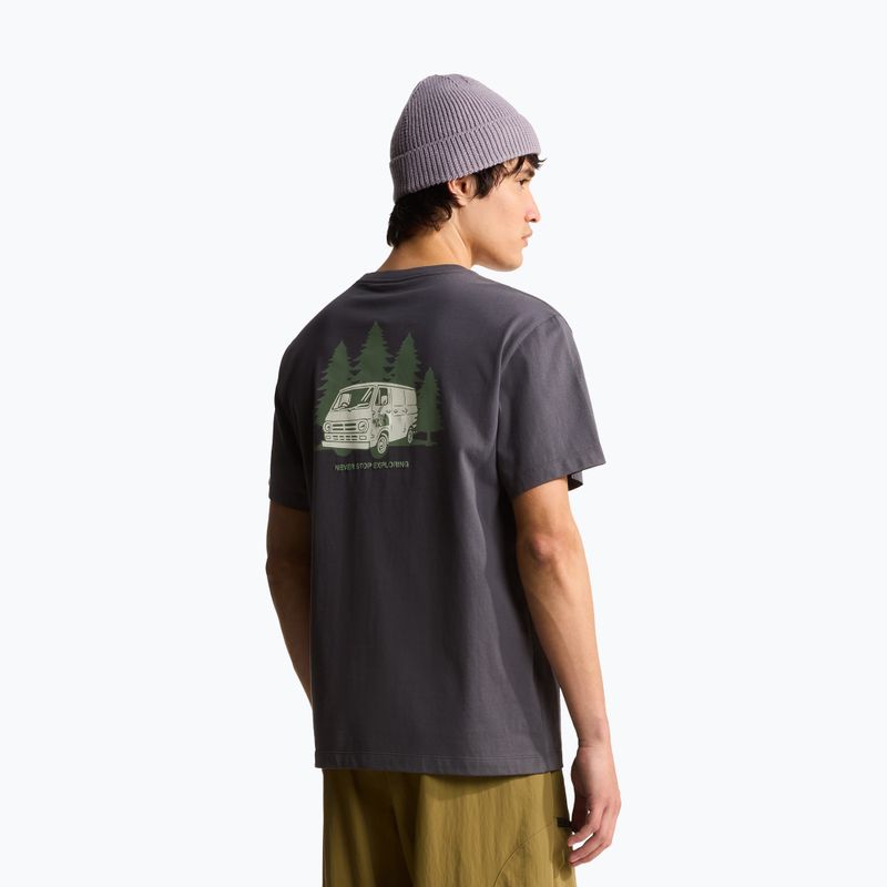 Férfi póló The North Face Van Life Relaxed anthracite grey 3