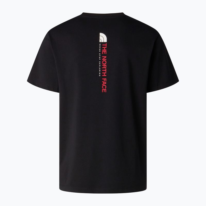 The North Face Vertical Regular férfi túrapóló tbf black 5