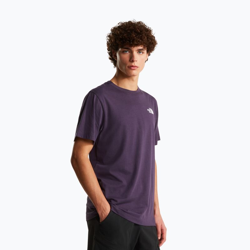 Férfi póló The North Face Evolution Box NSE endless dusk
