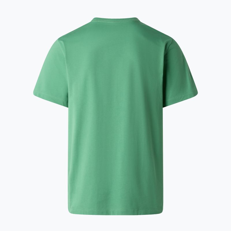 Férfi póló The North Face Evolution Simple Dome dimmed algae 5