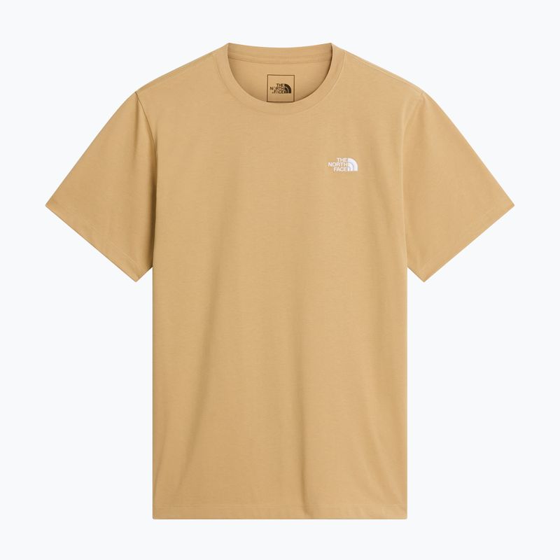 Férfi póló The North Face Evolution Simple Dome Regular SS khaki stone 4