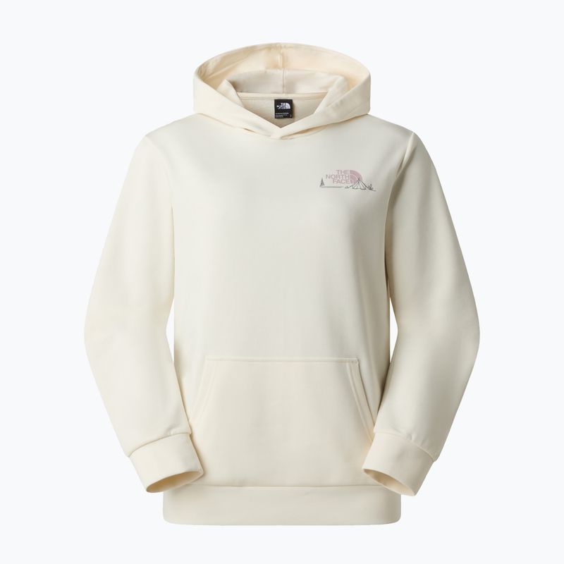 Női pulóver The North Face Monte Regular Hoodie Graphic white dune